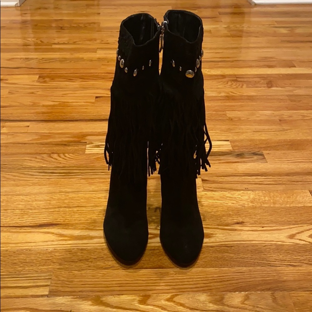 Guess Black Suede Boots